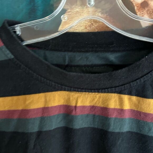 Zumiez Welcome Short Sleeve T Shirt Stripe T-Shirt Size XL - Picture 5 of 15